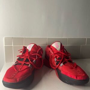 Nike “Kyrie Irving” Red Athletic basketball Sneakers